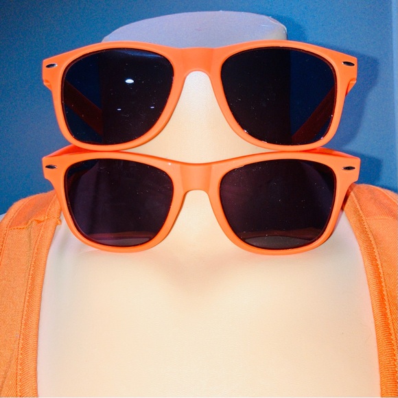 *5 for $25!* Aperol Spritz Orange White Cocktail Tank Top Sunglasses Cotton XS - Picture 3 of 7